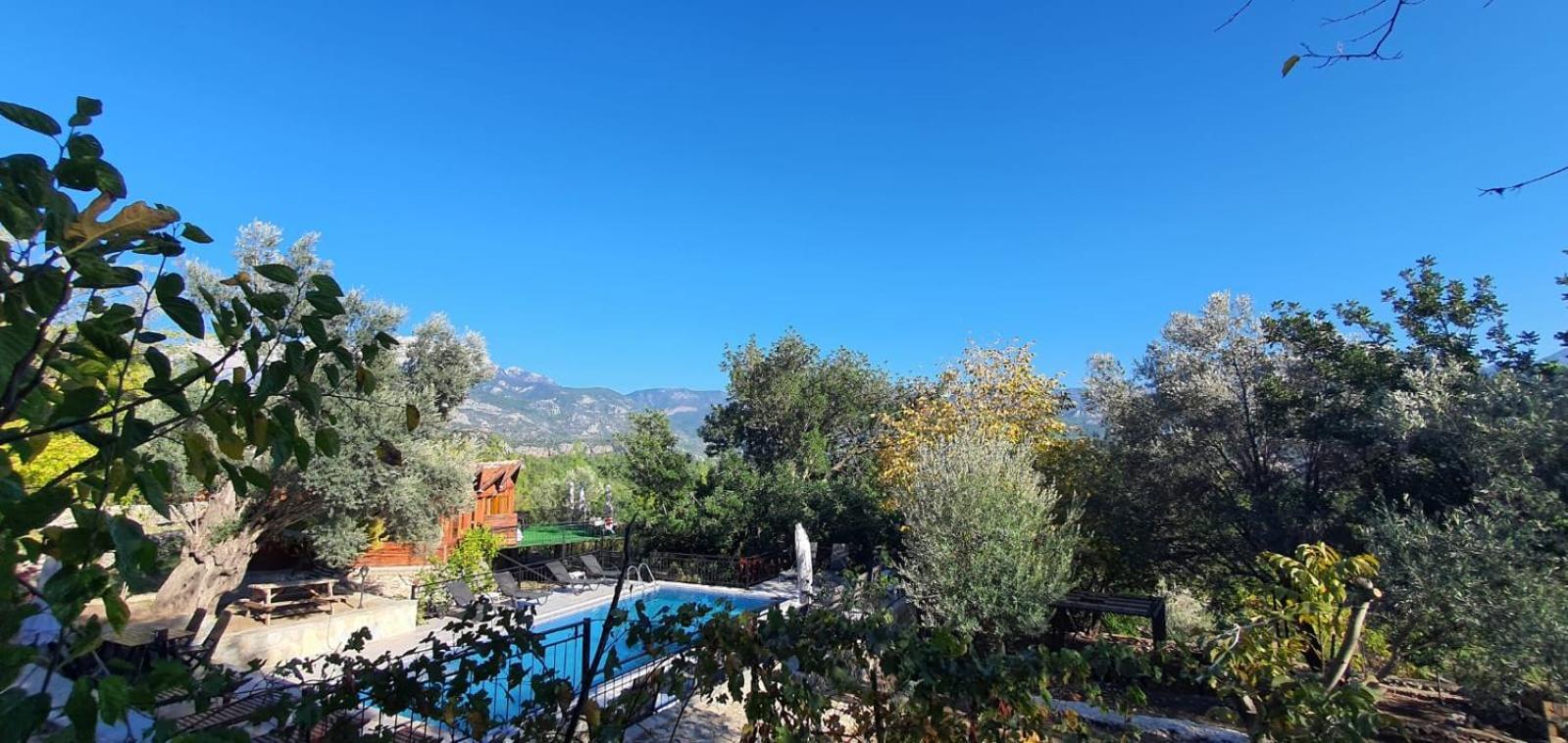 Antalya Bodrum Kayasi Dag Oteli Hasdumen Exteriör bild